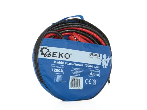 Kable rozruchowe do ciężarówki: Ile amper? 1200A i 50mm² miedzi!
