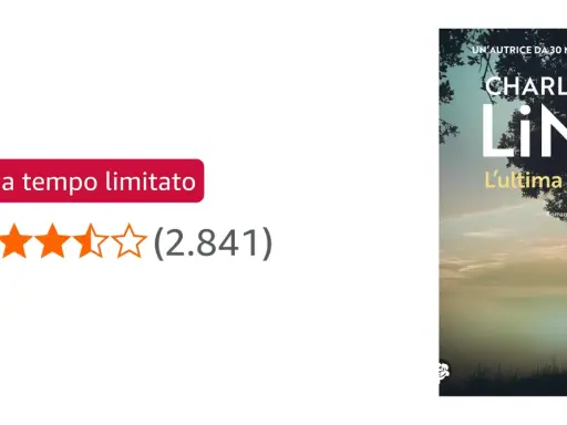 Copertina del libro "L'ultima traccia" di Charlotte Link, con valutazione 3,7 stelle. Un'ottima aggiunta alla tua collezione di libri di Charlotte Link in ordine cronologico.