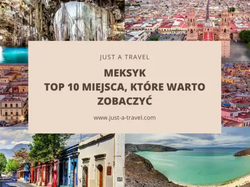 Kolorowe miasto w Meksyku, jaskinie, plaże i zabytkowe budowle. Odkryj top 10 miejsc wartych zobaczenia.