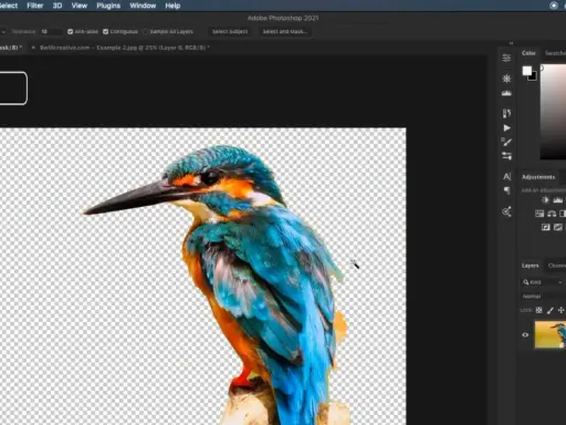 Jak usunąć białe tło w Photoshopie? Od AI po detale!