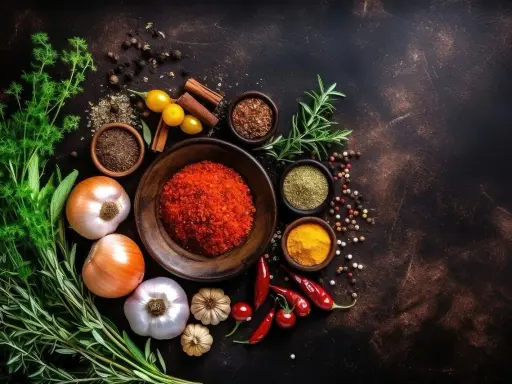Cebula, czosnek, papryczki chili i różne przyprawy, jak kurkuma czy kumin, mogą być świetnym sposobem, by czym zastąpić przyprawę curry.