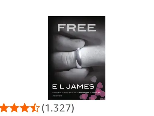 Copertina del libro "Free" di E L James, con un anello al dito. Un'altra prospettiva su "50 sfumature ordine".