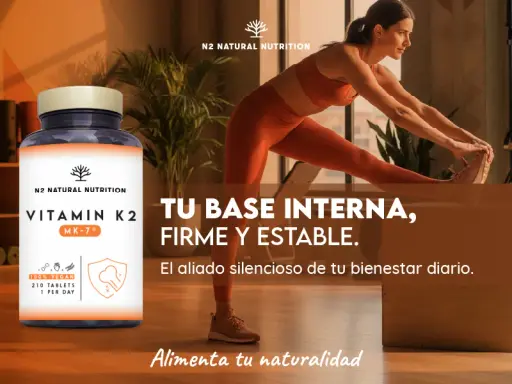 Vitamina K2 (MK-7): ¿Tu aliado para huesos y corazón? Guía experta
