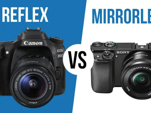 Confronto tra reflex Canon e mirrorless Sony, un'evoluzione dalla prima macchina fotografica digitale.
