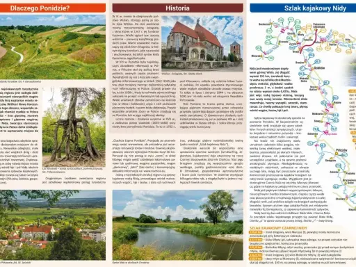 Ponidzie atrakcje: malownicze krajobrazy, zabytki, uzdrowiska i spływy kajakowe Nidą. Odkryj piękno regionu!