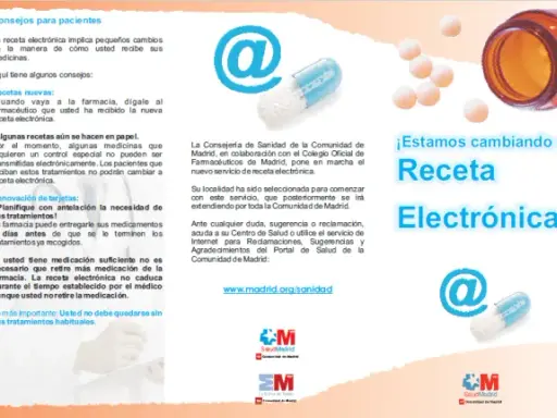 Prescripción de medicamentos en Madrid: Domina tu receta electrónica