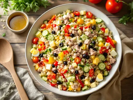Salade de riz parfaite : quel riz choisir pour des grains non collants ?