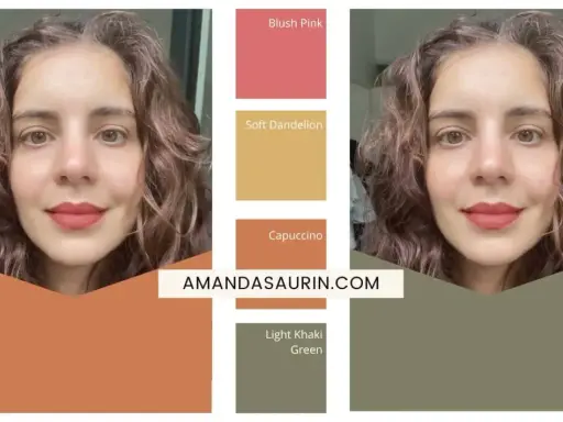Quelle couleur de cheveux pour une brune au teint clair ? Ce visuel propose des teintes comme le blush pink, le soft dandelion et le capuccino.