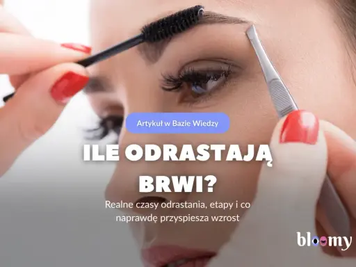 Kobieta pielęgnuje brwi, szczotkując je i używając pęsety. Dowiedz się, ile odrastają brwi po zgoleniu i jak przyspieszyć ich wzrost.