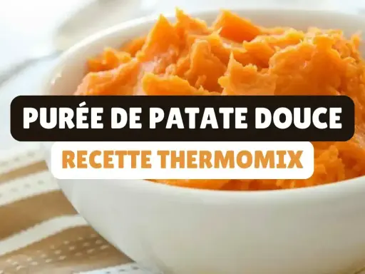 Un bol de purée de patate douce onctueuse, prête à être dégustée. Une recette facile à réaliser.