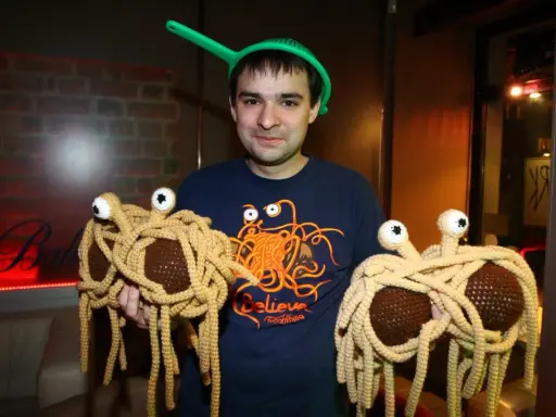 Durszlak na głowie: Czy Kościół Latającego Potwora Spaghetti to religia?