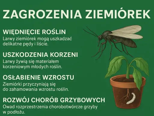 Ziemiórki niszczą rośliny, uszkadzając korzenie i pędy. Dowiedz się, jak się pozbyć ziemiórek i uratować swoje rośliny.