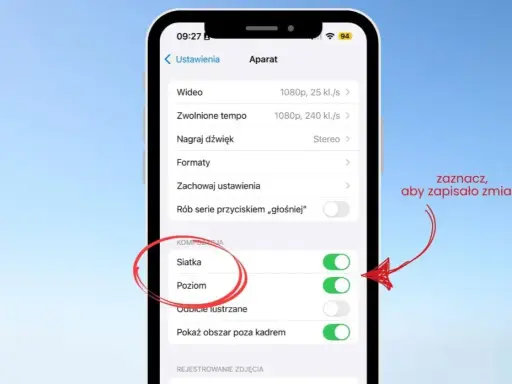 Siatka w aparacie iPhone: Włącz i rób profesjonalne zdjęcia!