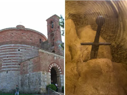 La spada nella roccia a San Galgano, un'antica leggenda che si svela.