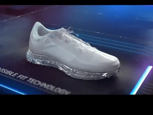 Biały but z technologią Invisible Fit, z widoczną membraną GORE-TEX. Różne rodzaje GORE-TEX zapewniają ochronę w każdych warunkach.