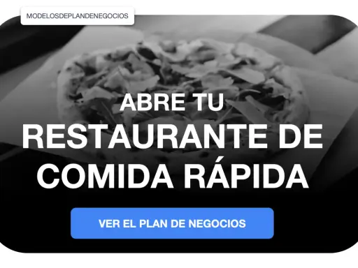 Abre tu restaurante de comida rápida. Plan de negocios para tu emprendimiento gastronómico.