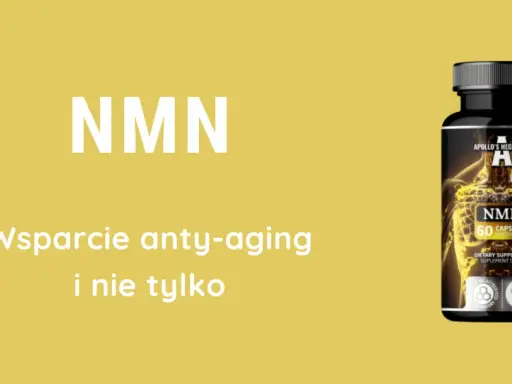 NMN - co to jest? Wsparcie anty-aging i nie tylko. Na zdjęciu buteleczka suplementu NMN.