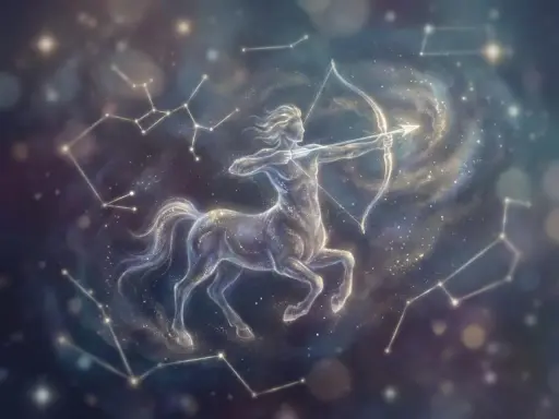 Strzelec celuje w gwiazdy, symbolizując ambicje i możliwości w pracy. Horoskop podpowiada, że to dobry czas na rozwój zawodowy.
