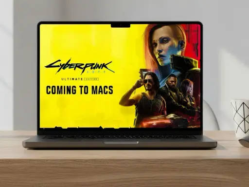 Cyberpunk 2077 Ultimate Edition nadchodzi na Maki! Nowe gry na MacBooku to marzenie graczy.