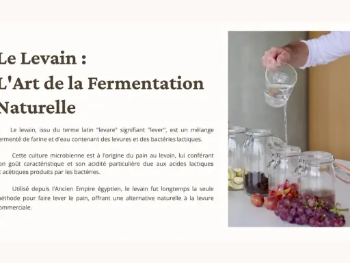 Un homme verse de l'eau dans des bocaux contenant des fruits, préparant le levain pour un pain au levain artisanal.