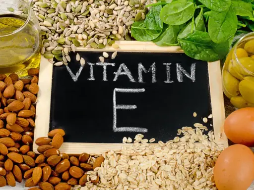 Vitamina E: alimenti ricchi come mandorle, semi, spinaci, olive e uova. Utile per la pelle, ma attenzione alle controindicazioni.