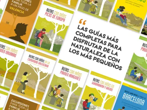 Guías de rutas para niños en el Pirineo Navarro y otras regiones, perfectas para disfrutar de la naturaleza en familia.