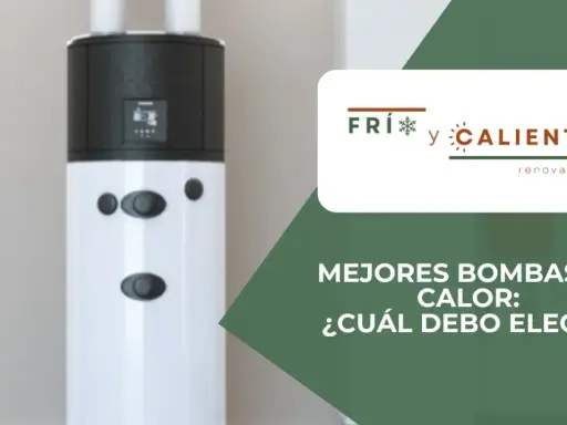 Un moderno sistema de bomba de calor, ideal para conocer los distintos tipos de bombas de calor y elegir la mejor opción.