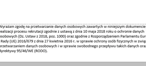 Zakończenie CV: Klauzula RODO, podpis. Jak zyskać przewagę?