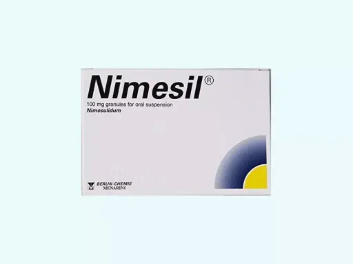 Opakowanie Nimesilu 100 mg granulatu do sporządzania zawiesiny doustnej. Czy nimesil jest na receptę? Sprawdź ulotkę.