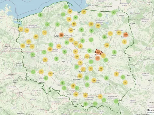 Gdzie są kleszcze? Mapa zagrożeń i jak się chronić!