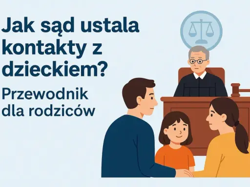 Sąd ustala kontakty z dzieckiem. Przewodnik dla rodziców, gdy pojawiają się przesłanki do ograniczenia kontaktów.