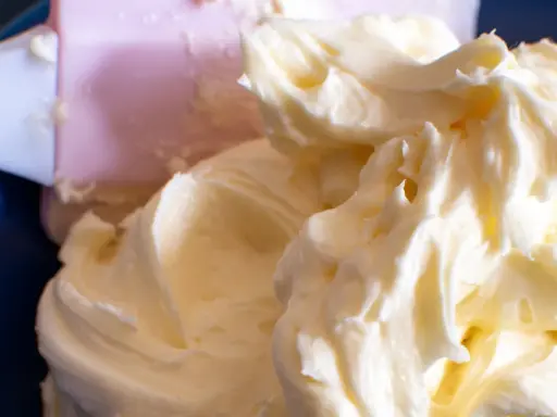 Kremowe, puszyste ciasto z mascarpone, przygotowywane przy użyciu różowej szpatułki. Idealne na deser.