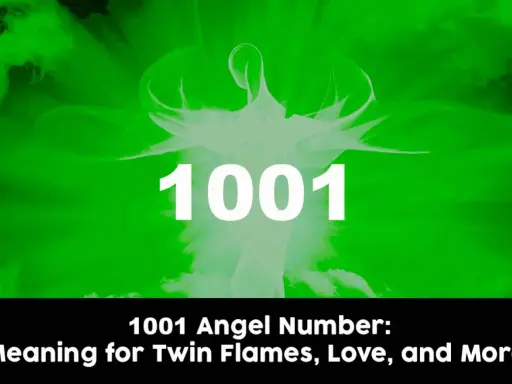 Anioł numer 1001 niesie 1001 znaczenie, symbolizując nowe początki i duchowe przebudzenie.