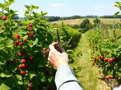 Jak przycinać maliny na wiosnę? Klucz do obfitych zbiorów!