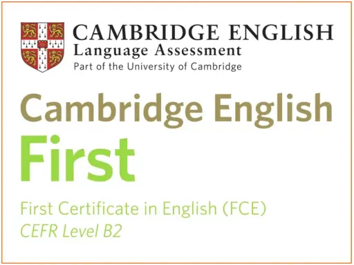 Cambridge English First, czyli First Certificate in English (FCE) na poziomie B2.