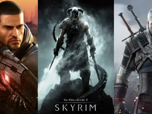 Komandor Shepard, Dovahkiin i Geralt z Rivii – ikony najlepszych gier fabularnych.