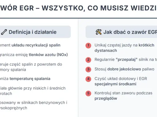 Informacje o zaworze EGR: definicja, działanie, jak dbać o jego sprawność, by uniknąć problemów z wyłączeniem egr.