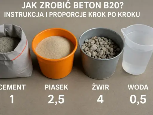 Beton DIY: Jak zrobić go dobrze? Proporcje, błędy i pielęgnacja