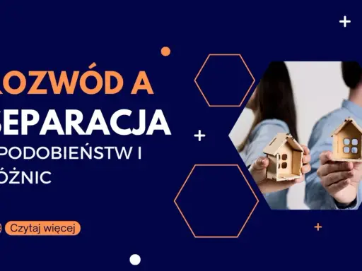 Rozwód a separacja w związku: 7 podobieństw i różnic. Dwie osoby trzymają połówki domku, symbolizujące rozstanie.
