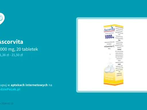Ascorvita 1000 mg: Lek czy suplement? Klucz do świadomego wyboru