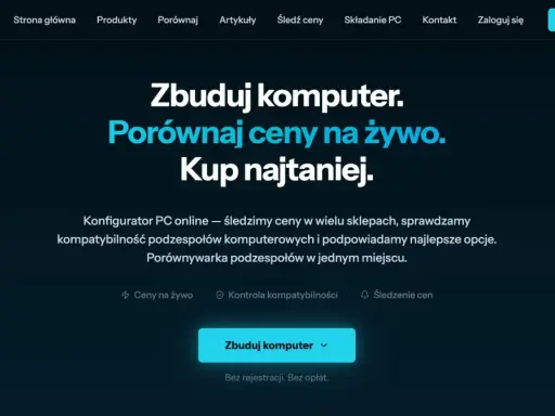 Konfigurator PC online sprawdza kompatybilność podzespołów komputerowych, porównuje ceny i pomaga zbudować komputer najtaniej.