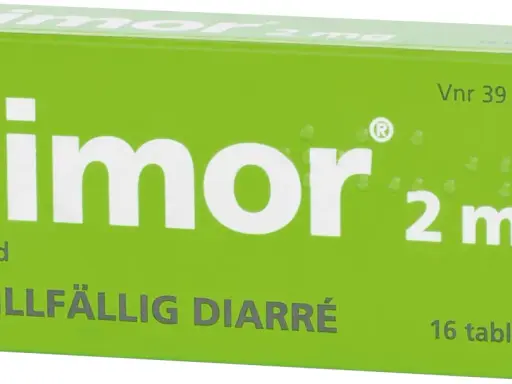 Dimor 2 mg loperamid för tillfällig diarré. Bra mat vid diarré är viktigt, men ibland behövs medicin.