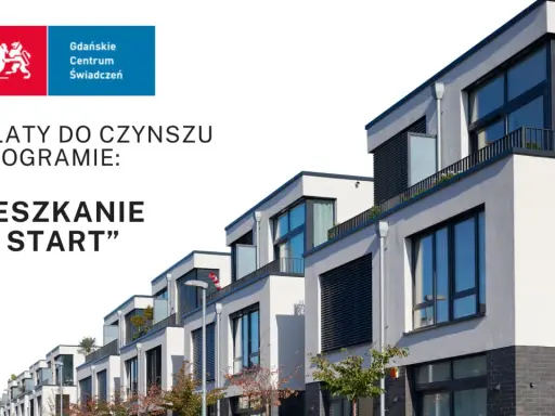Dopłaty do czynszu w programie "Mieszkanie na start". Nowoczesne domy w zabudowie szeregowej.