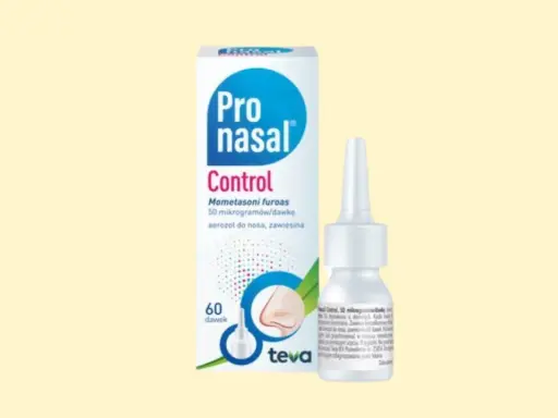 ProNasal Control – skuteczny aerozol do nosa bez recepty, który przynosi ulgę w objawach alergii.