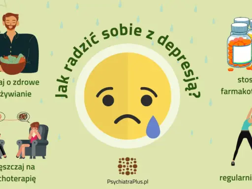 Jak radzić sobie z depresją? Zdrowe odżywianie, psychoterapia, farmakoterapia i ćwiczenia to kluczowe elementy wsparcia.