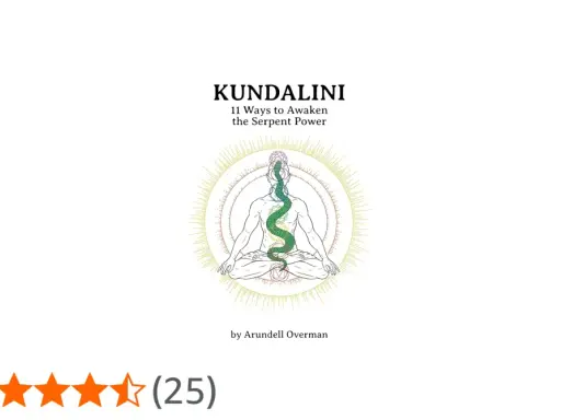 Grafika przedstawia schematyczne ciało człowieka w pozycji medytacyjnej, przez które wije się zielony wąż. Tytuł "KUNDALINI co to" sugeruje, że obraz wyjaśnia tę koncepcję.