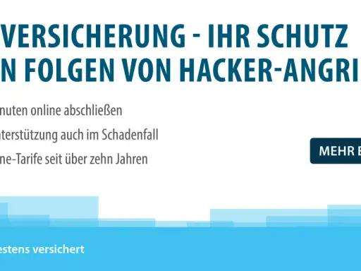 Cyber-Versicherung schützt vor Hackerangriffen. Was tun? Online abschließen, Unterstützung im Schadenfall, bewährte Tarife. Mehr erfahren.