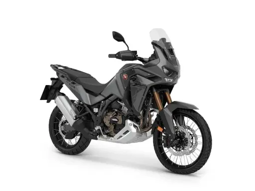 Szary motocykl Honda Africa Twin 1100 Adventure Sports. Poznaj jego honda africa twin 1100 dane techniczne i przygotuj się na przygodę!
