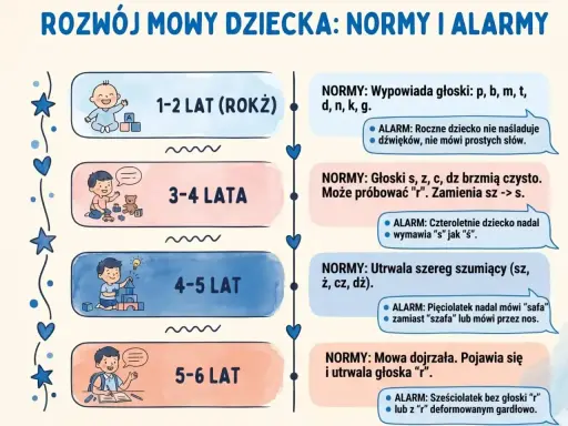 Kiedy dziecko zaczyna mówić: rozwój mowy od 1 do 6 lat. Normy i alarmy dotyczące rozwoju mowy.