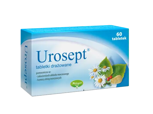 Urosept - tabletki drażowane, pomocniczo w zakażeniach układu moczowego. Czy to lepszy wybór niż furagina?
